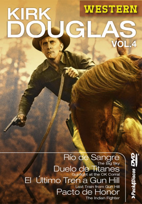 KIRK DOUGLAS VOL.4 - WESTERN (4 Discos)