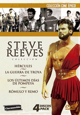 STEVE REEVES VOL.1 CINE EPICO (4 Discos)