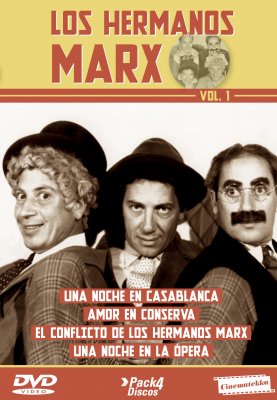 LOS HERMANOS MARX VOL.1 (4 DISCOS)