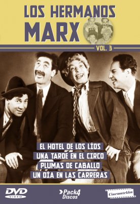 LOS HERMANOS MARX VOL.3 (4 DISCOS)