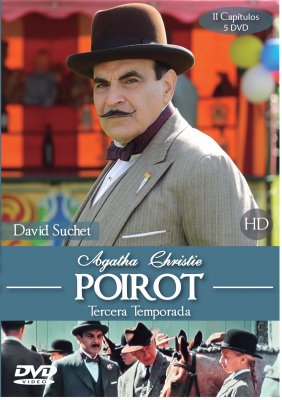 POIROT (AGATHA CHRISTIE) 3era. TEMPORADA - 5 DVD
